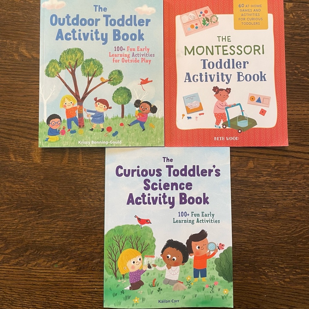 Bundle of 3 Montessori Activity Books